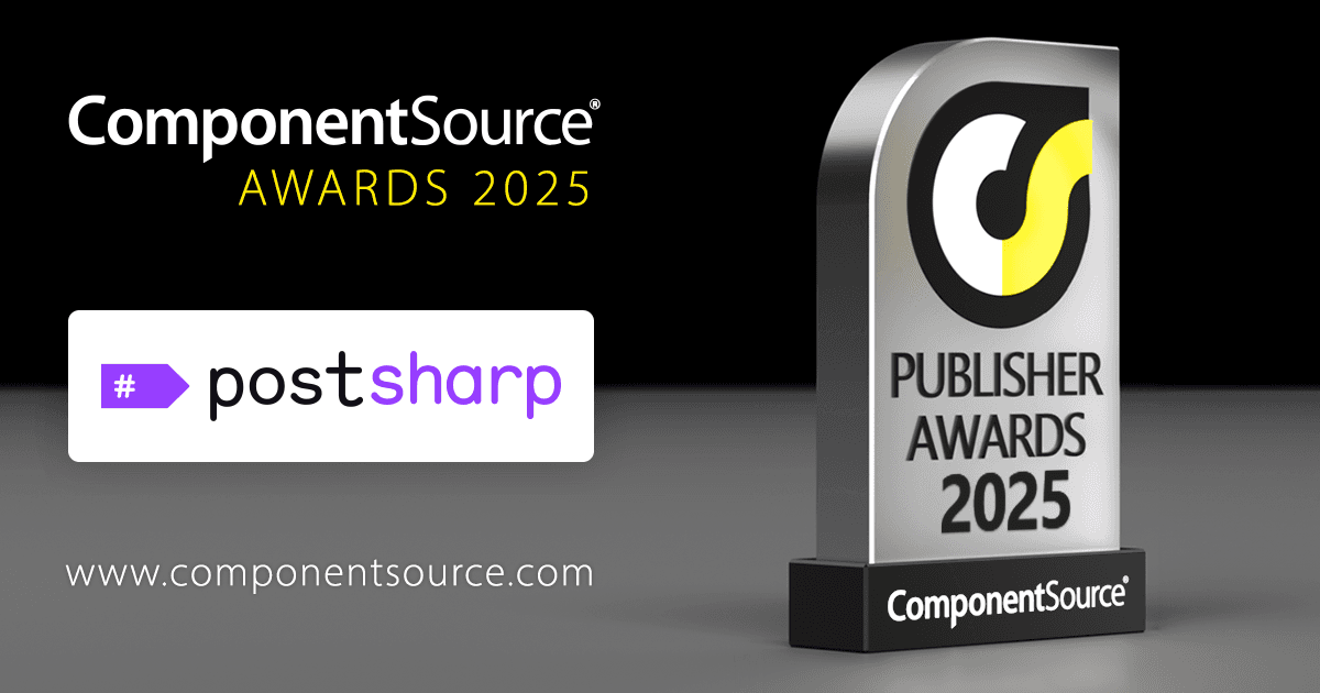 PostSharp Technologies Wins ComponentSource Award