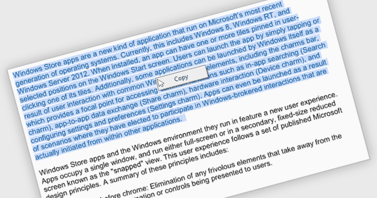 Effortlessly Select and Copy Text from PDFs
