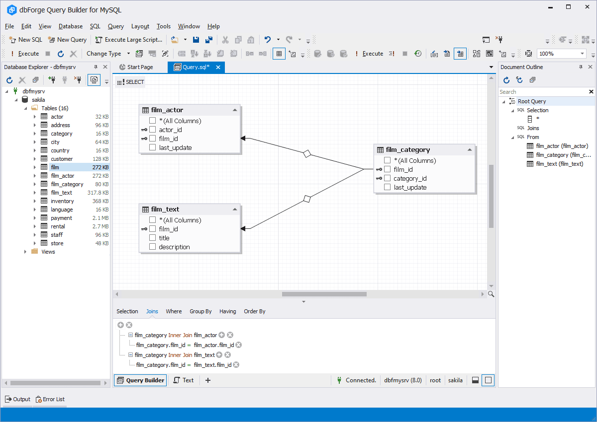 image du produit dbForge Query Builder image du produit dbForge Query Builder
