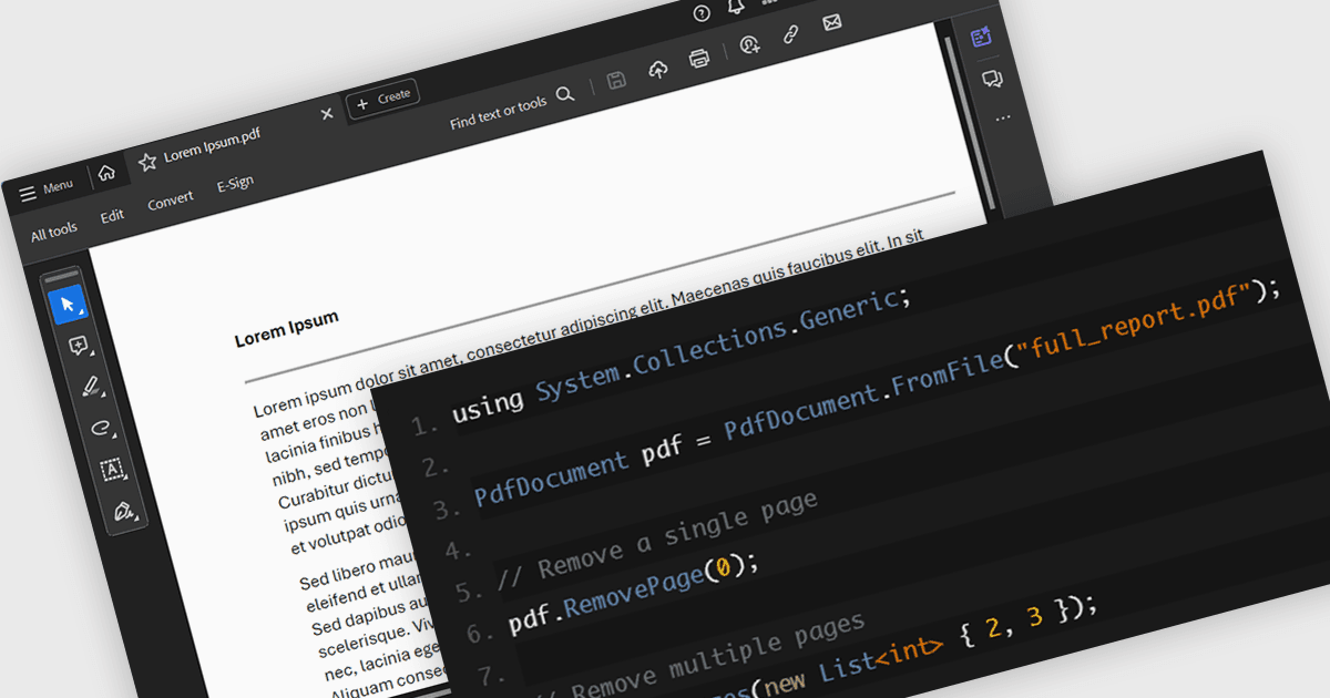 Programmatically Delete Unwanted Pages from PDFs