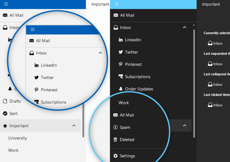 immagine del prodotto Telerik UI for WinForms UI Navigation Controls