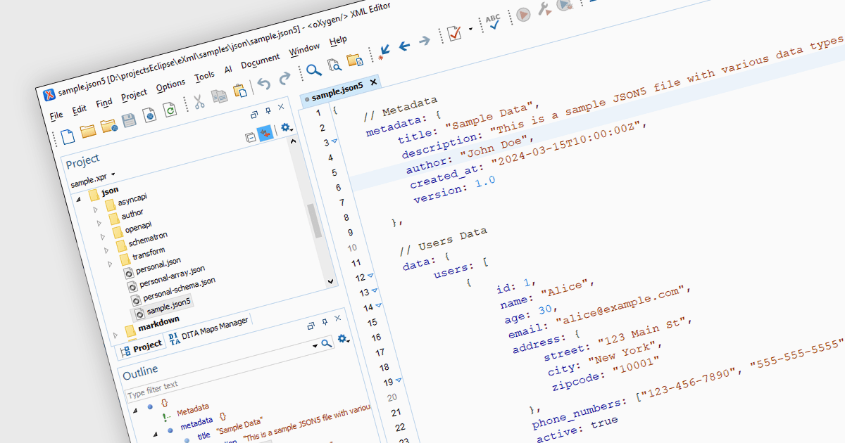 Edit and Manipulate JSON5 Files More Easily