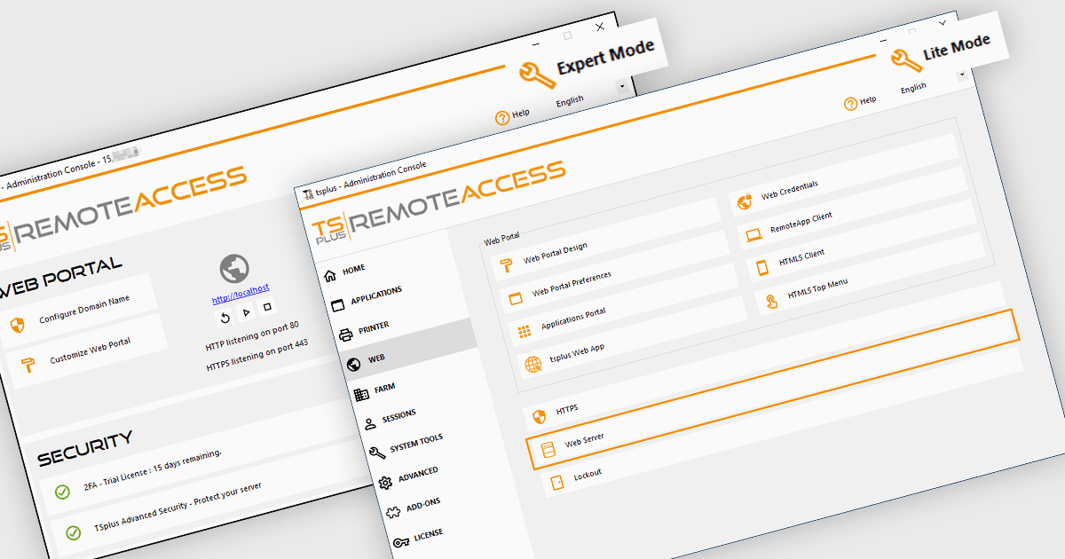 Adapt Remote Access Workflows with Modes