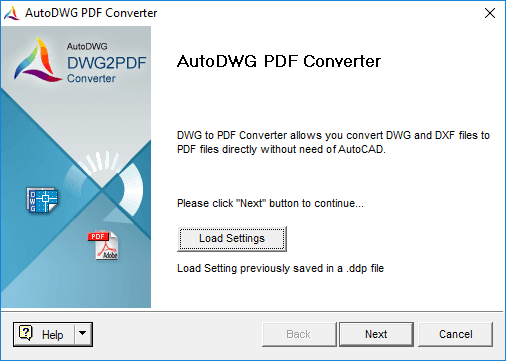 immagine del prodotto DWG to PDF Converter