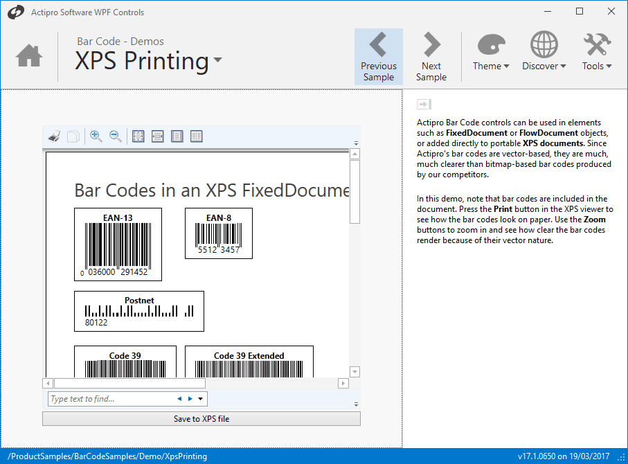 Bar Codes are rendered as vectors so they scale cleanly to any size and can be rotated with precision.