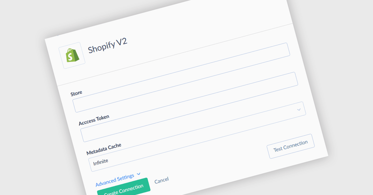 Verbinden Sie Shopify sofort mit Ihren Reporting-Tools