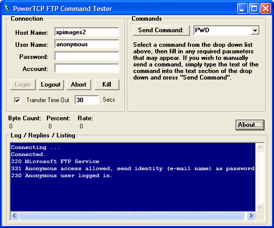 Create a FTP Client application.
