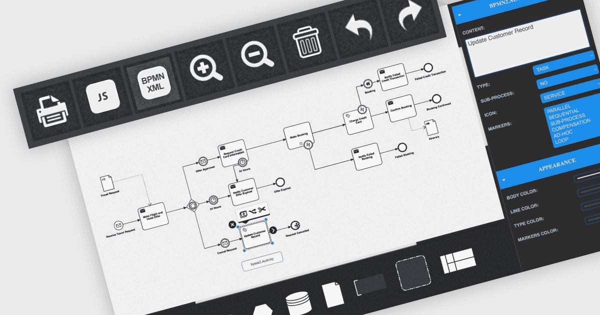 Easily Import / Export BPMN Diagrams to XML