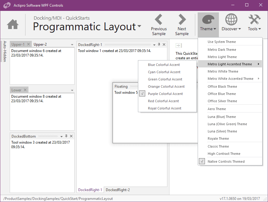 image du produit Actipro Docking & MDI for WPF