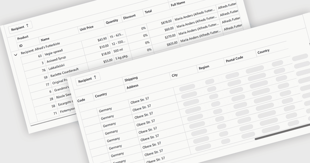 Speed Up Rendering with Column Virtualization