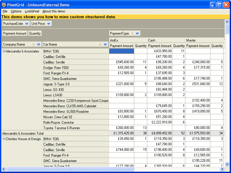 immagine del prodotto ExpressPivotGrid Suite