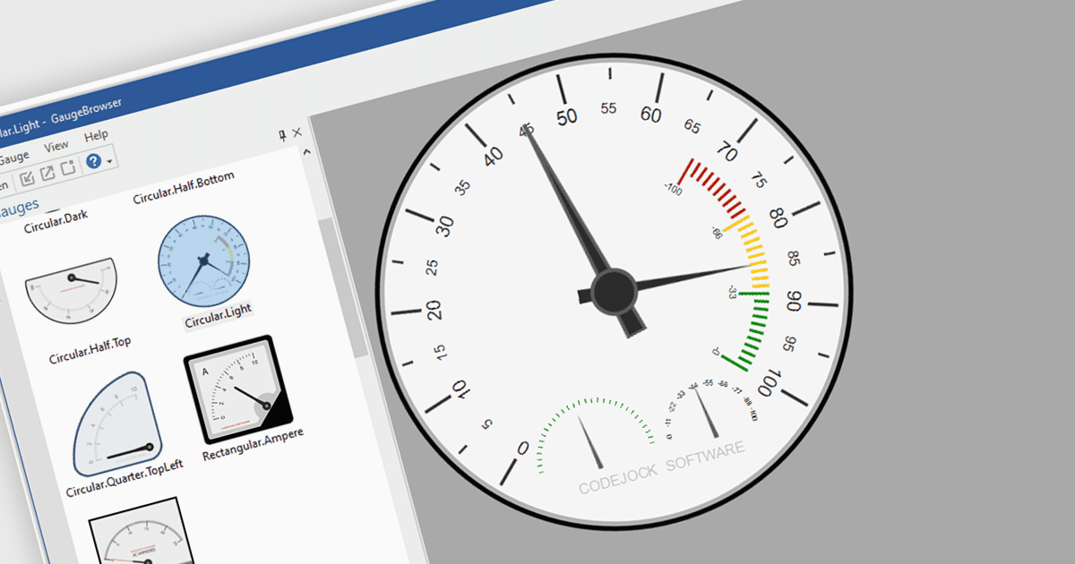 Boost Data Visualization with a New Gauge Control