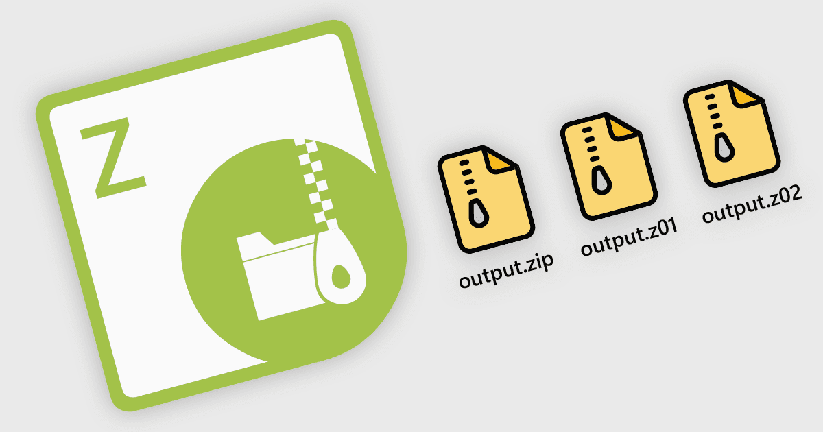 Extract Multi-Volume ZIP Archives