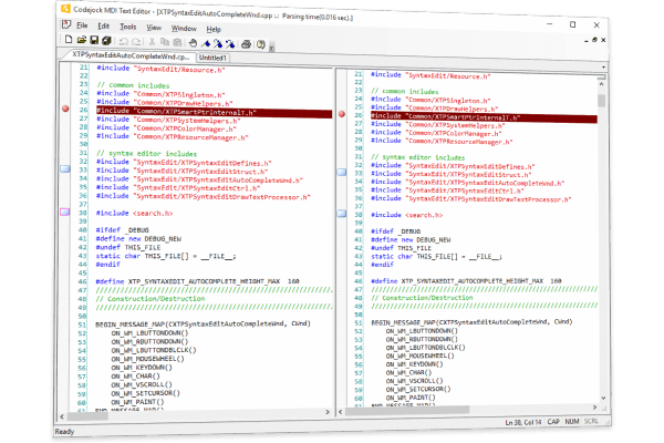 Codejock Syntax Edit Visual C++ MFC product image