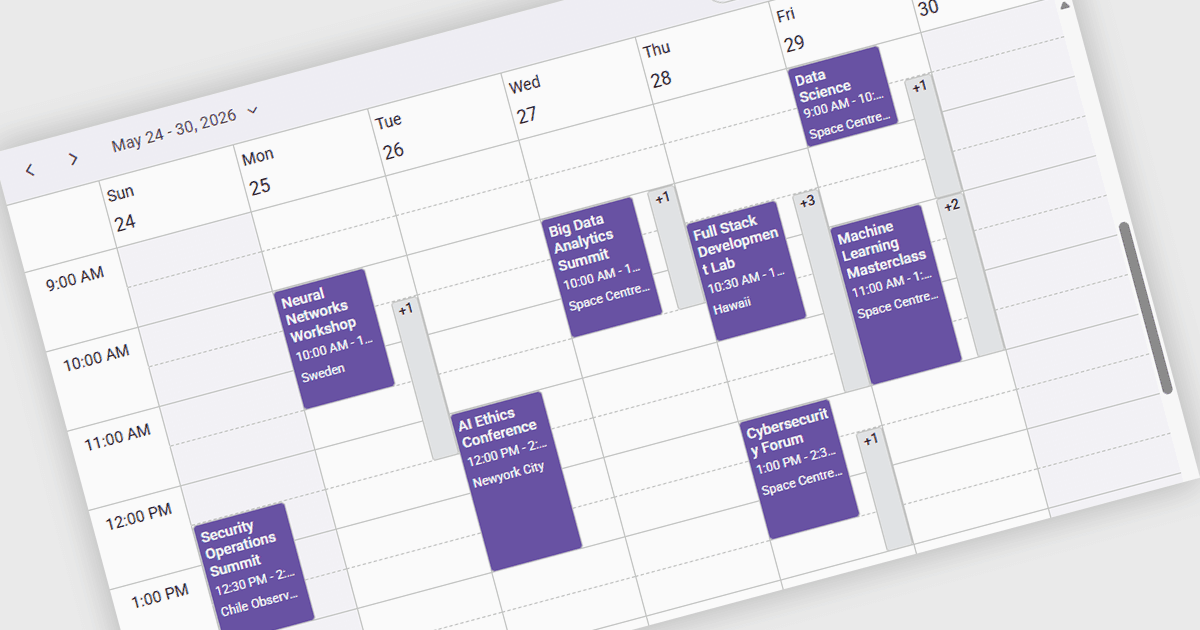 Limit Overlapping Events for Clearer Calendars
