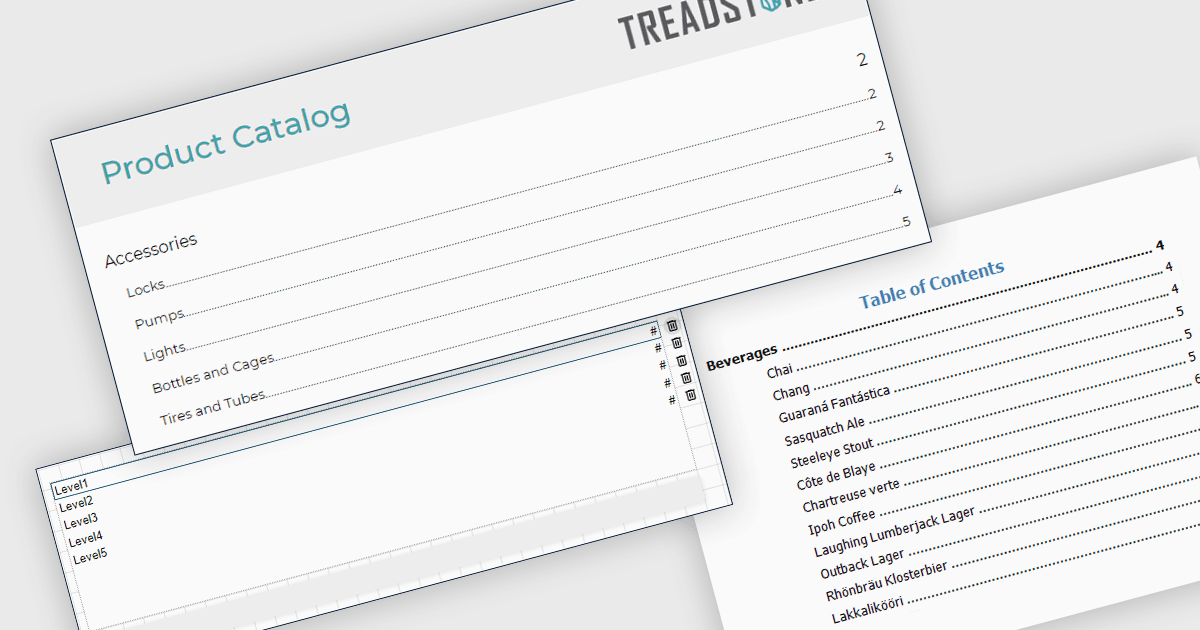 Add Structured Navigation to JavaScript Reports