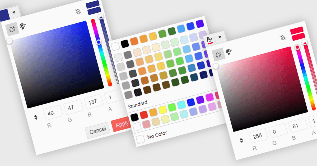 Customize Instantly with Built-In Color Tools