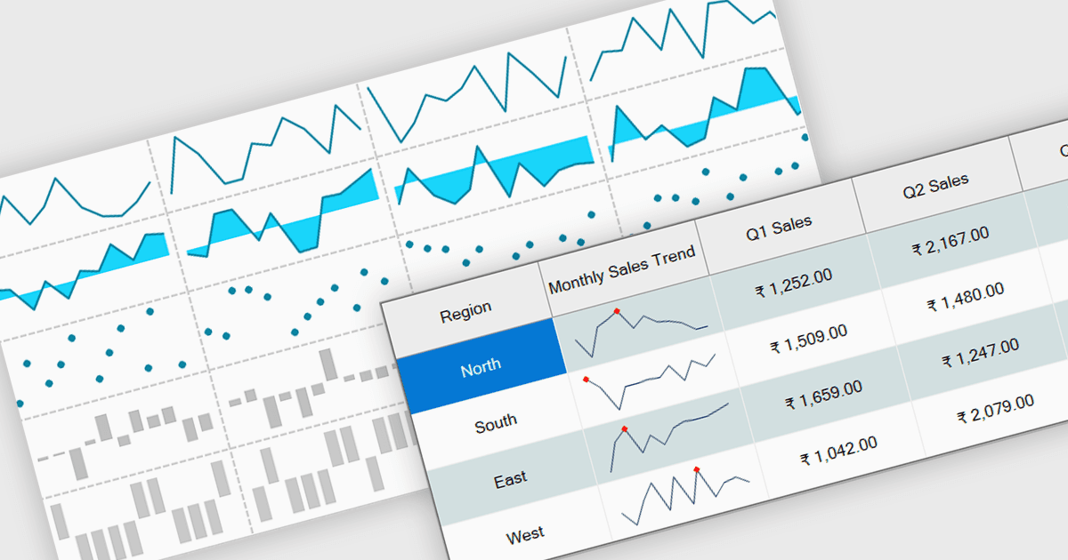 Visualize Trends with Compact Sparklines