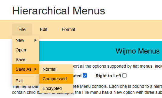 Wijmo Vue UI Navigation Controls product image