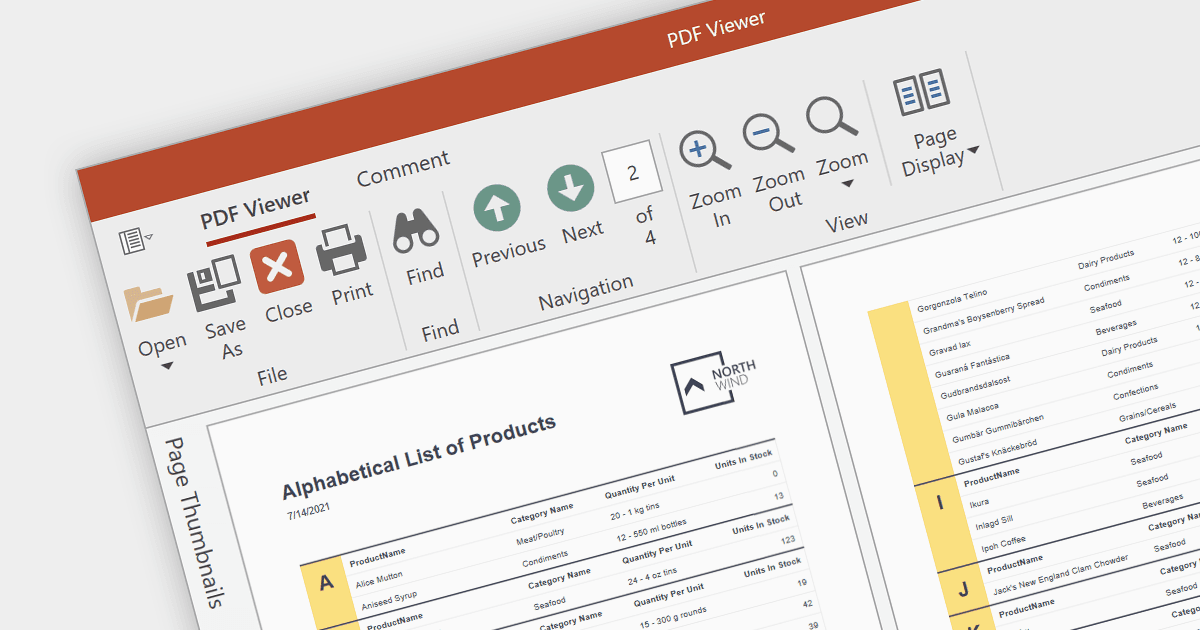 Let Users View PDFs in your WPF Apps