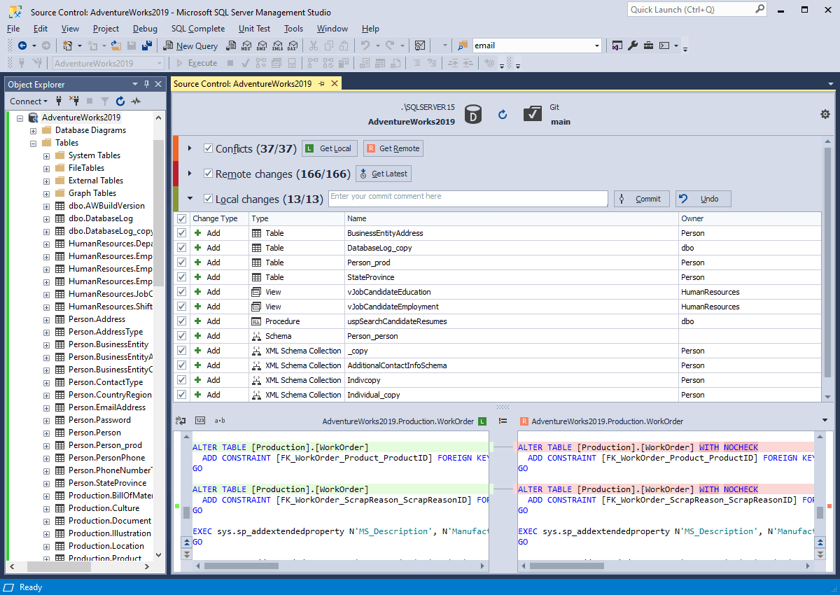 immagine del prodotto dbForge Source Control for SQL Server
