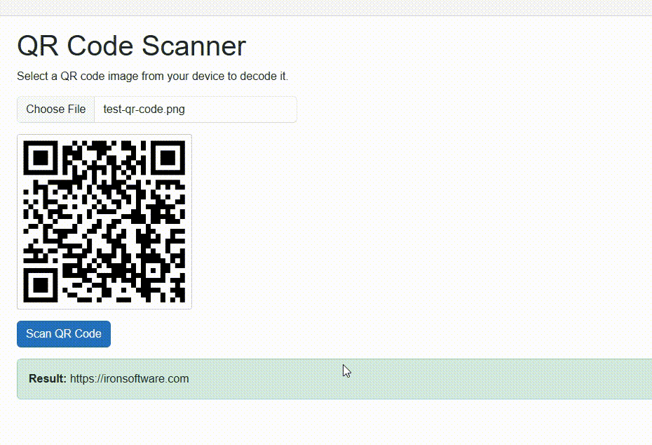 imagem do produto IronQR for .NET