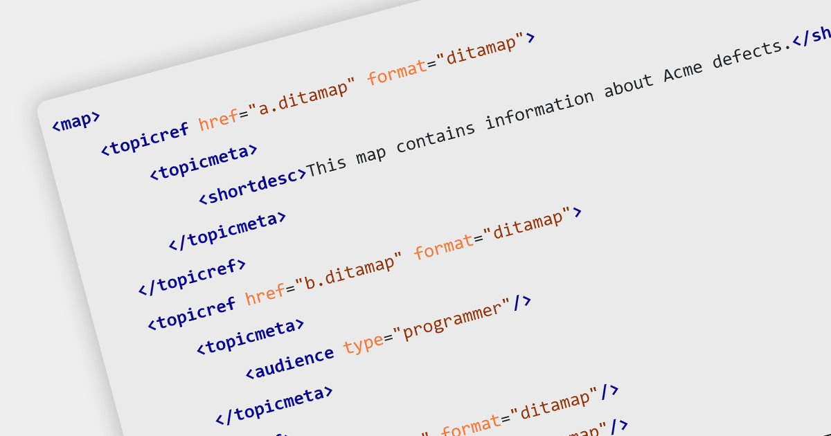 Create and Manage Technical Documents with DITA