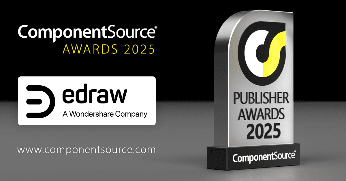 Edraw remporte un prix ComponentSource