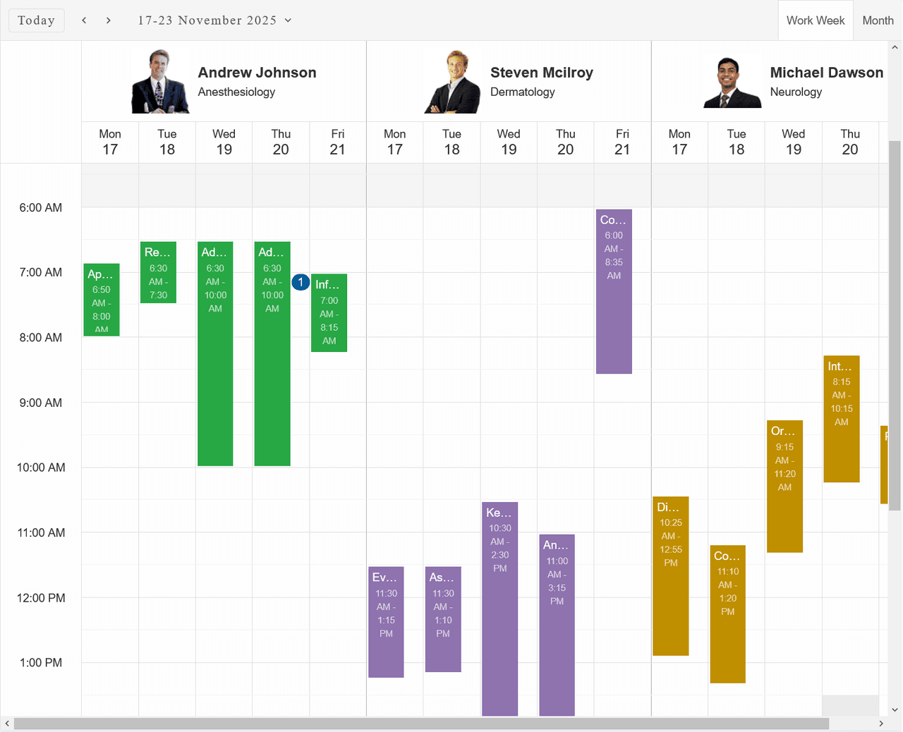 Smart UI Scheduler for JavaScript product image