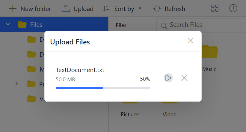 Syncfusion Angular File Upload product image