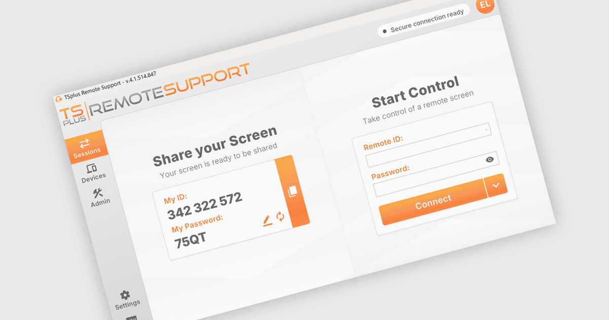 Enhance Support Service with Flexible Screen Sharing