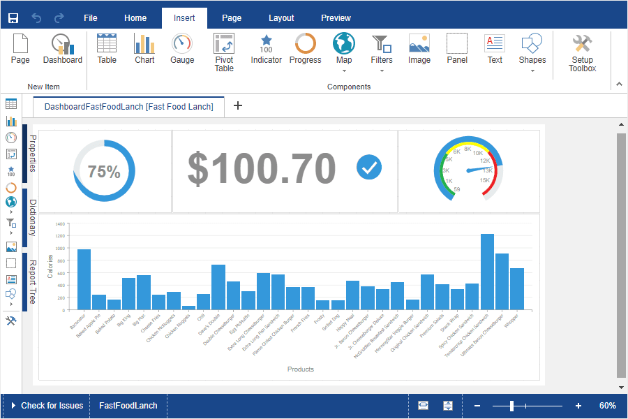 imagem do produto Stimulsoft Dashboards.WEB