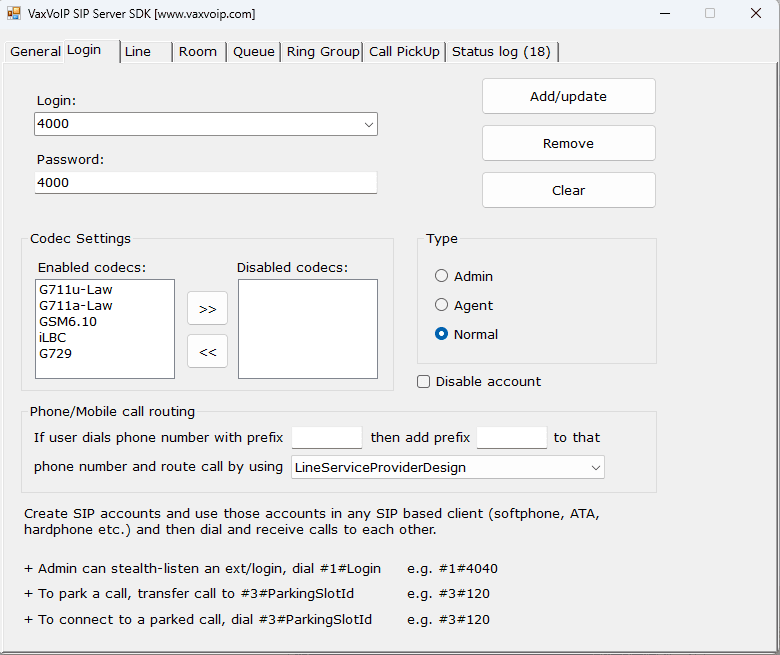 VaxVoIP SIP Server SDK product image