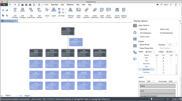 OrgCharting for Mac