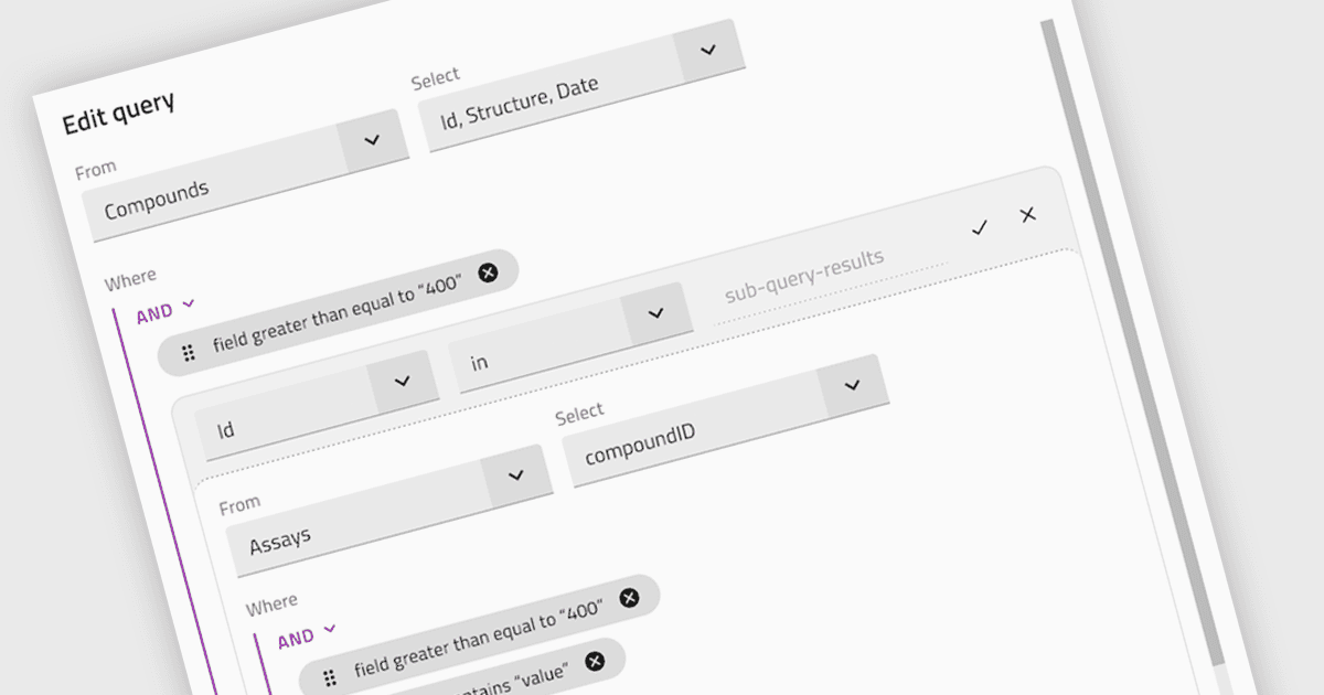 Visually Build Complex Queries in Angular Apps