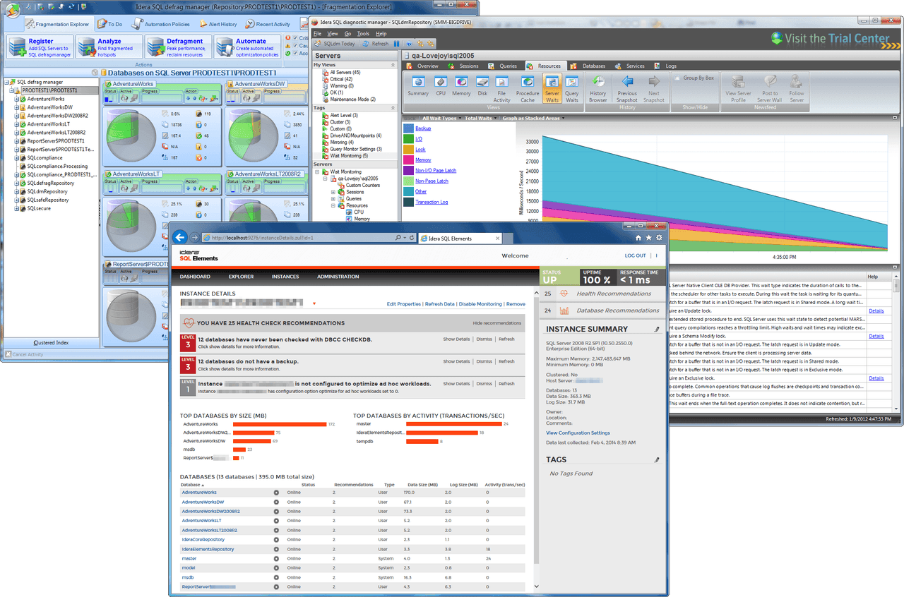 Discover and tune Microsoft SQL Servers.