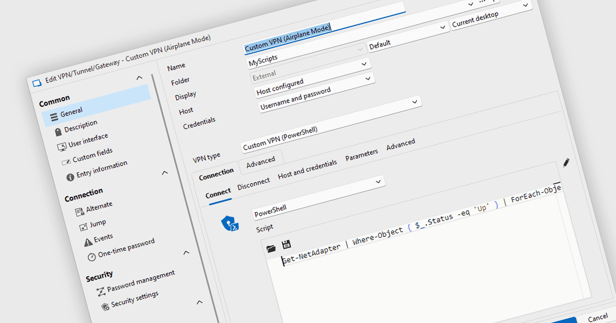 Utilize PowerShell to Create Customized VPNs