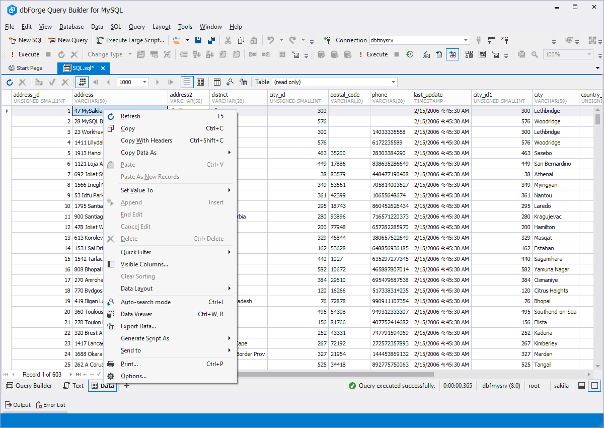 image du produit dbForge Query Builder