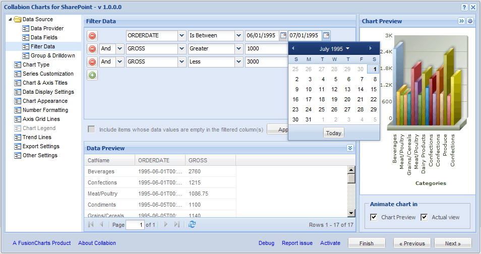 Collabion Charts for SharePoint product image
