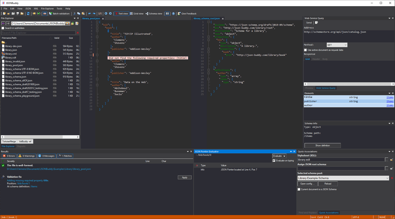 Master JSON with intelligent editing and validation tools.