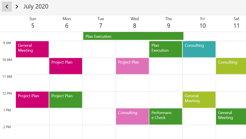 Syncfusion WPF Calendar and Scheduling Controls product image