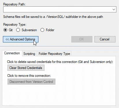 Advanced Connection Settings