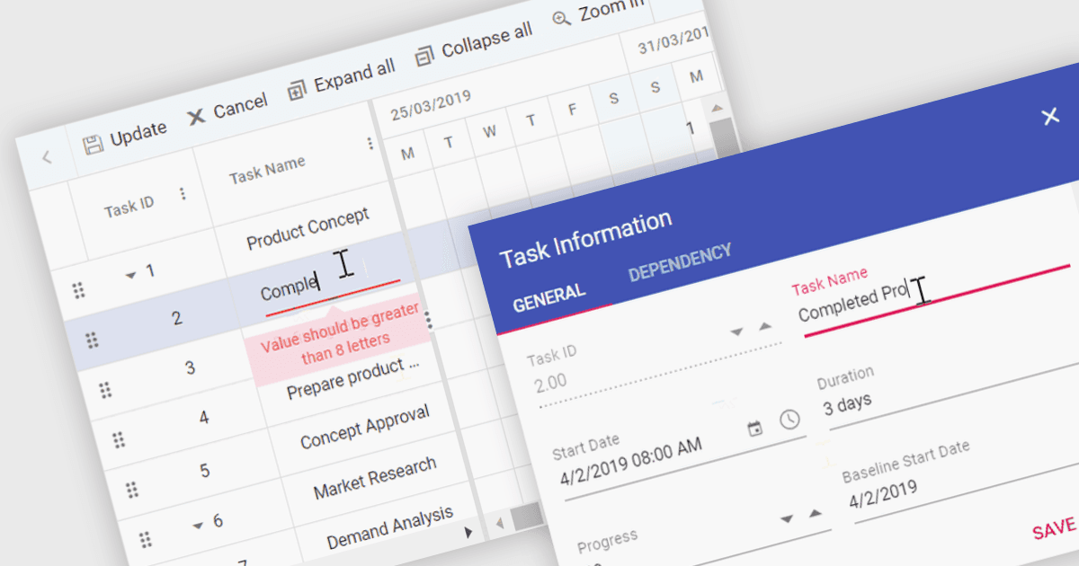Ensure Project Scheduling Accuracy with Validation