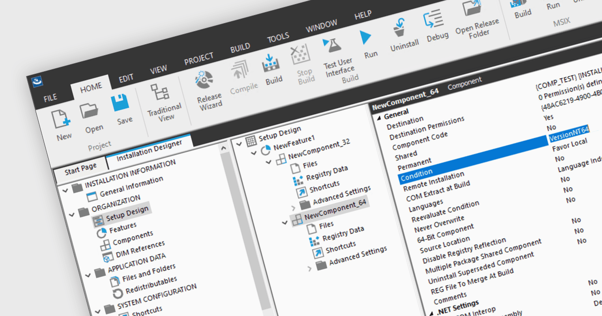 Simplify Distribution with Unified 32/64-bit Installers