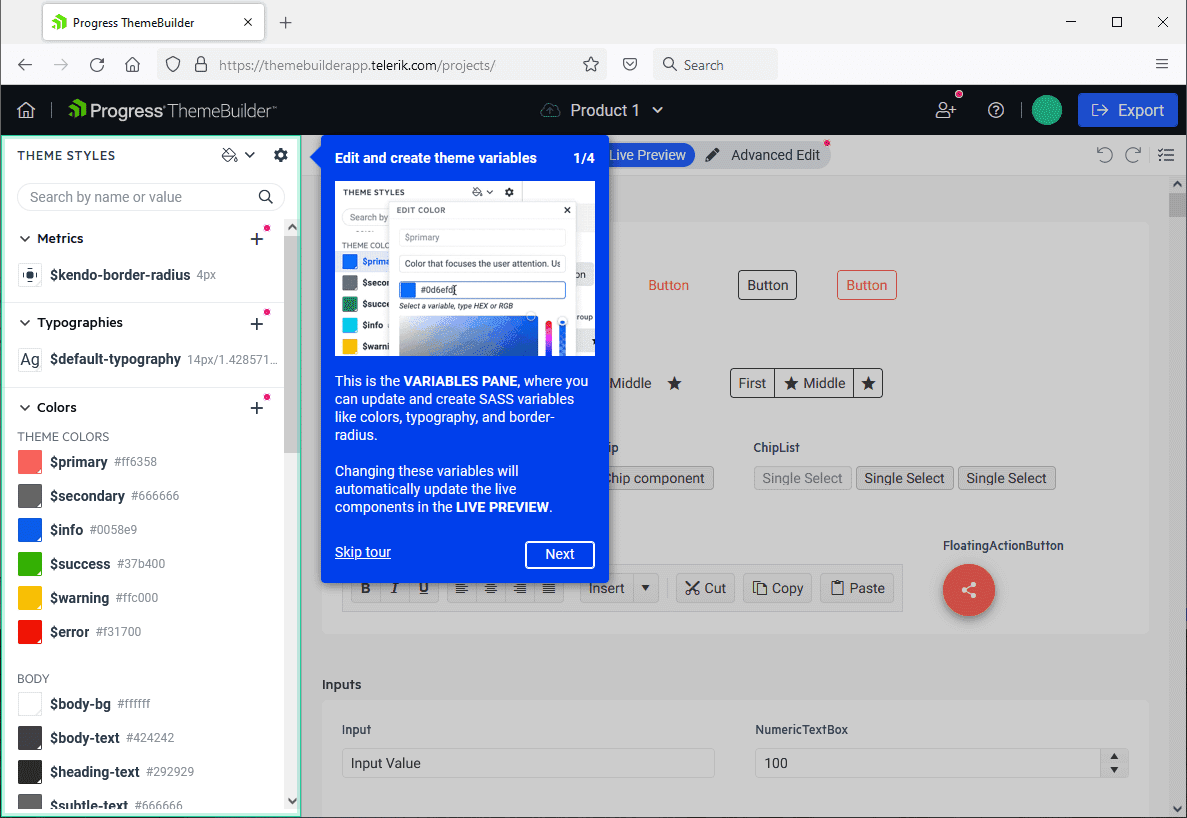 Progress ThemeBuilder product image