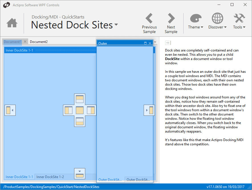 imagem do produto Actipro Docking & MDI for WPF