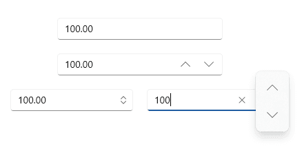 Syncfusion WinUI UI Input Controls product image