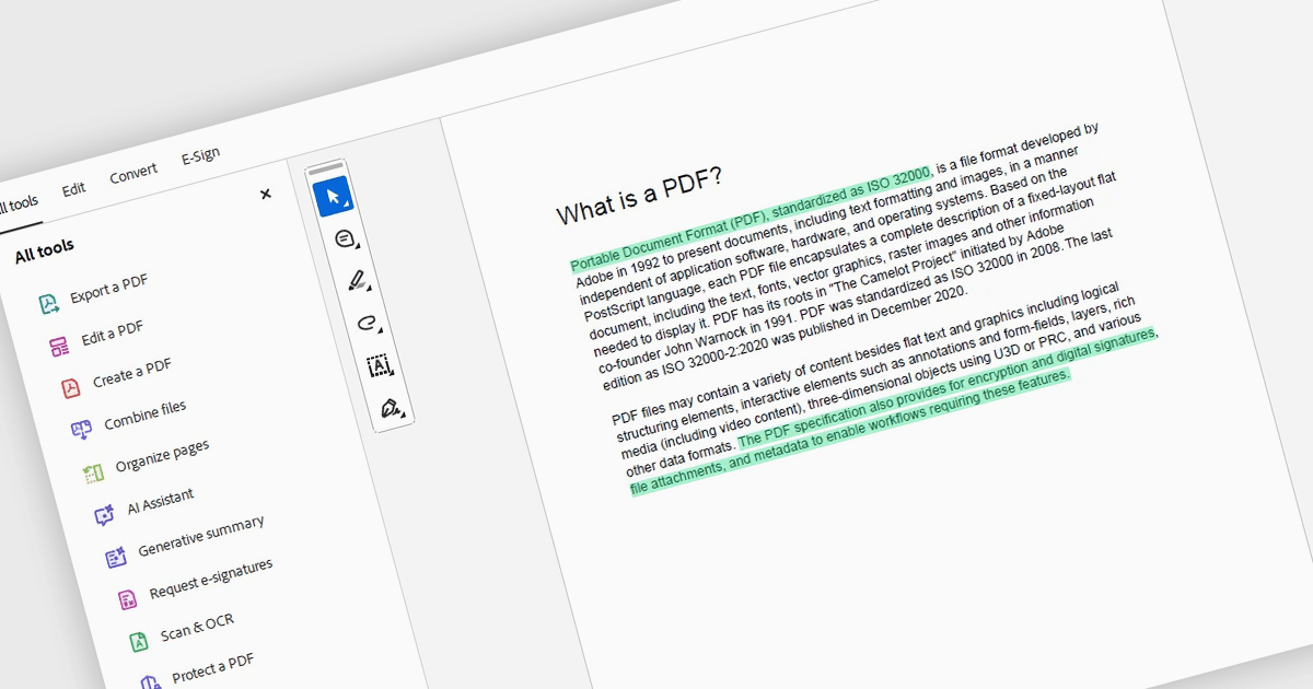 Emphasize Key Points in a PDF
