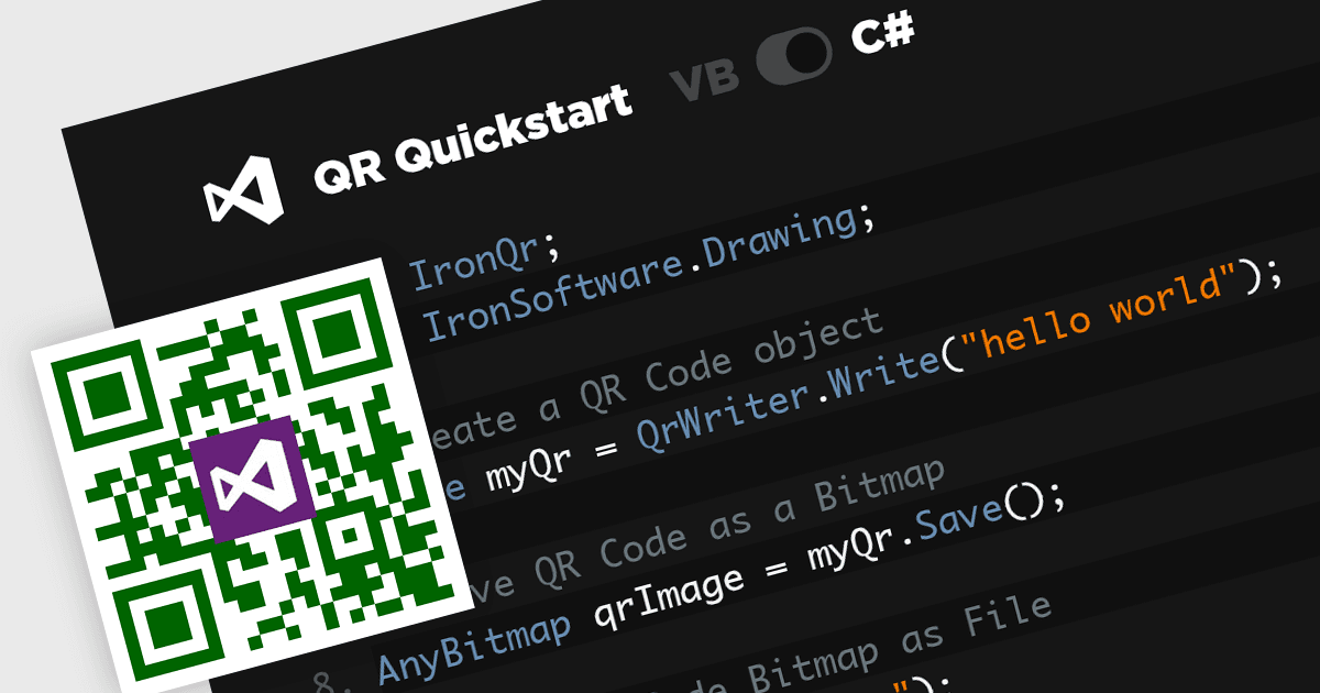 Gerar e Ler Códigos QR em Apps .NET
