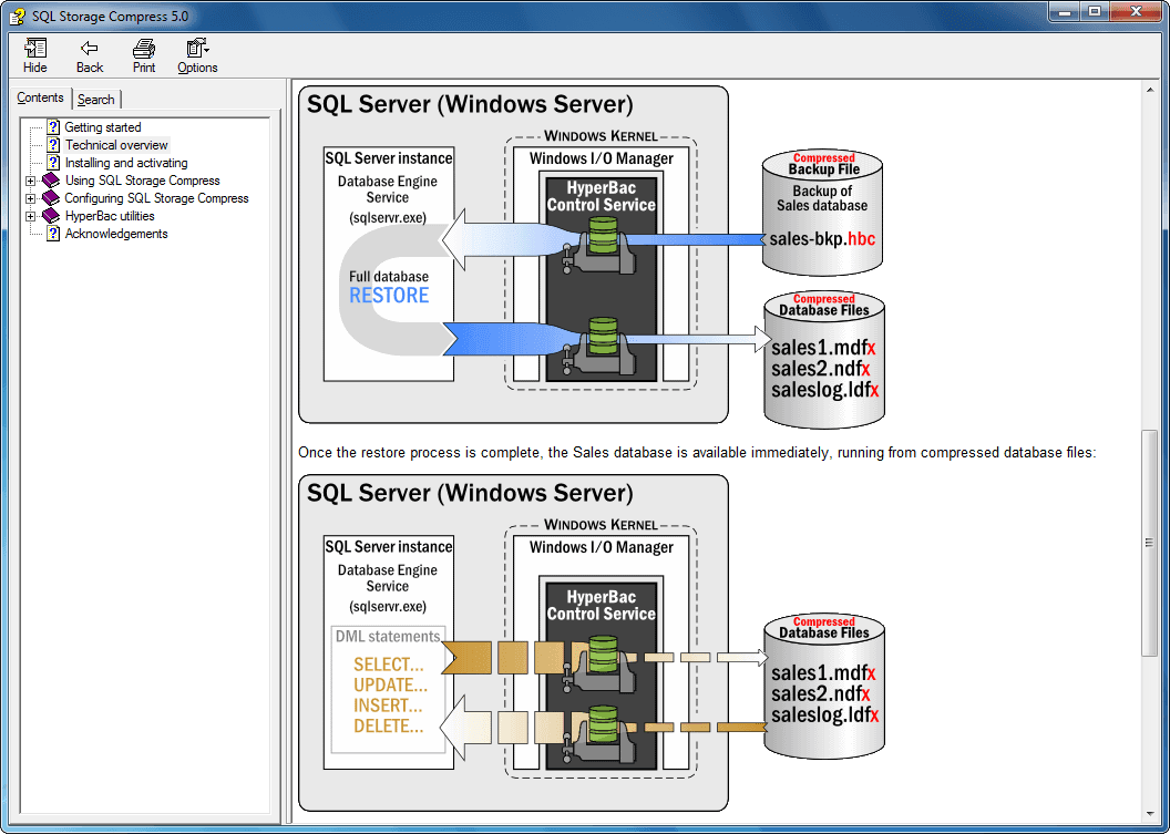Optimize SQL Server storage